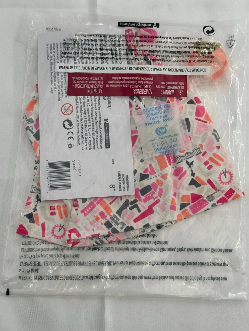 American Girl World Traveler Dress Outfit NIP Retired